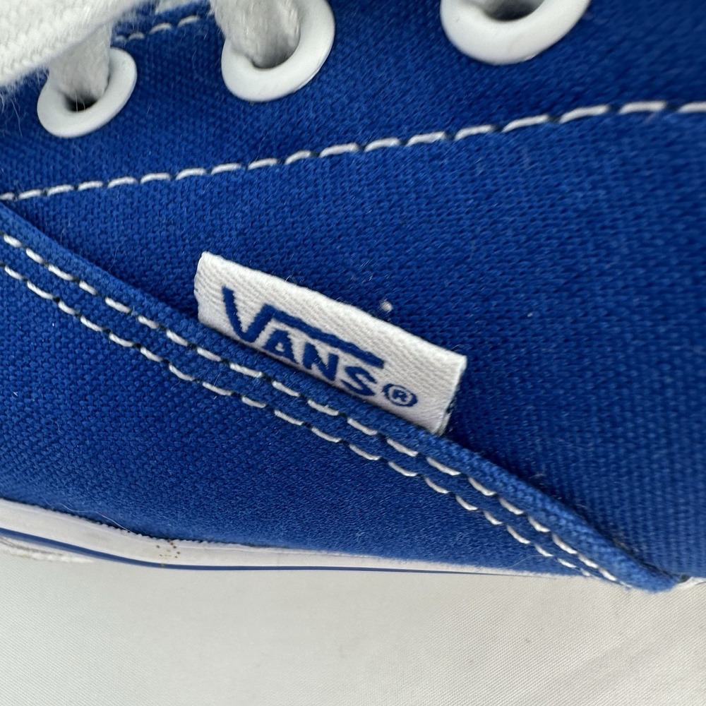 Vans Era Womens 8.5 Royal Blue Athletic Skate Casual Shoes Sneakers 508731 - Picture 6 of 8